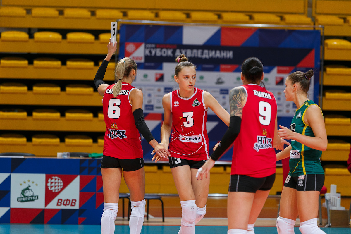 В Екатеринбурге пройдёт полуфинал Кубка России по волейболу